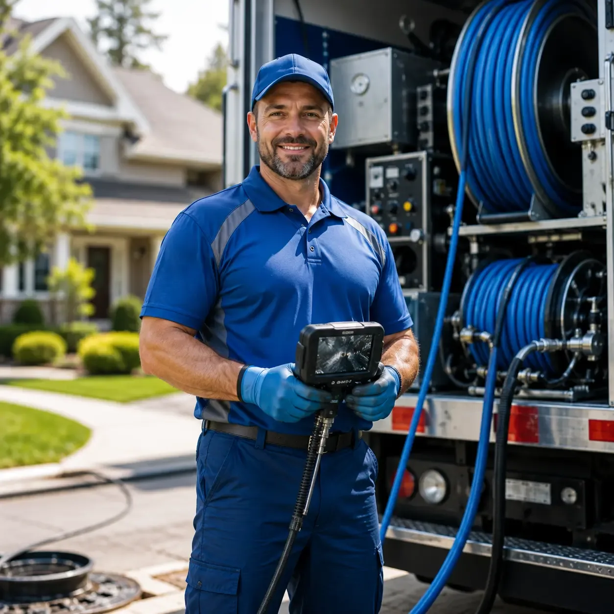 Local outdoor drain cleaning specialists in Wales, MA